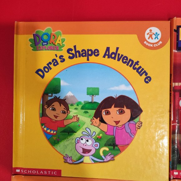 4 Scholastic hardcover books 2 Blue, Bob the builder, Dora the explorer - Picture 9 of 10